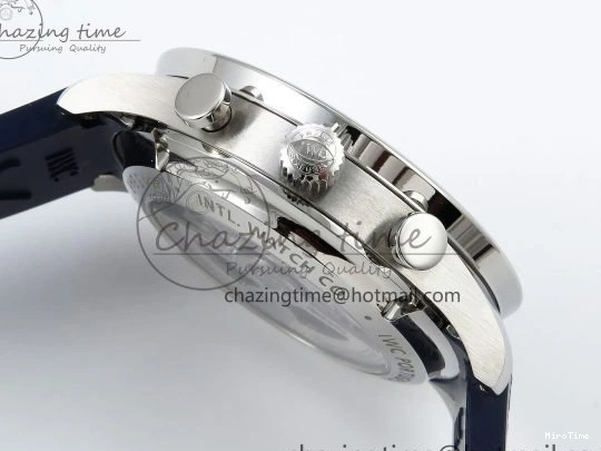 MIROTIME 0123 Portuguese Chrono IW3716 Z+F 1:1 Best Edition Blue Dial on Blue Rubber Strap A UrbanChic 7018